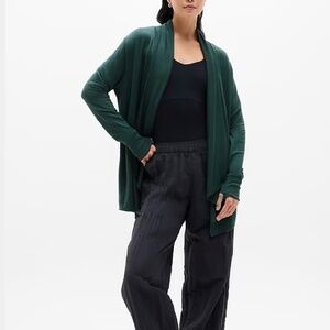 Athleta Pranayama Wrap Juniper Green Sz SP